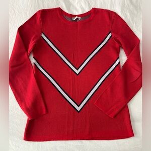 Mudo Collection 100% cotton sweater color red size S